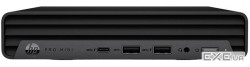 Комп'ютер персональний неттоп HP Pro 400-G9 Mini, Intel i3-13100T, 8GB, F512GB, UMA, WiFi, (885G3EA)
