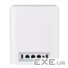 Wi-Fi Mesh система Asus ZenWiFi BT10 2pk White (90IG08Y0-MO3C40) (WiFi7, BE18000, Tri (BT10(W-2-PK))