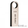 Флеш-накопичувач USB 8GB Hi-Rali Shuttle Series Silver (HI-8GBSHSL)