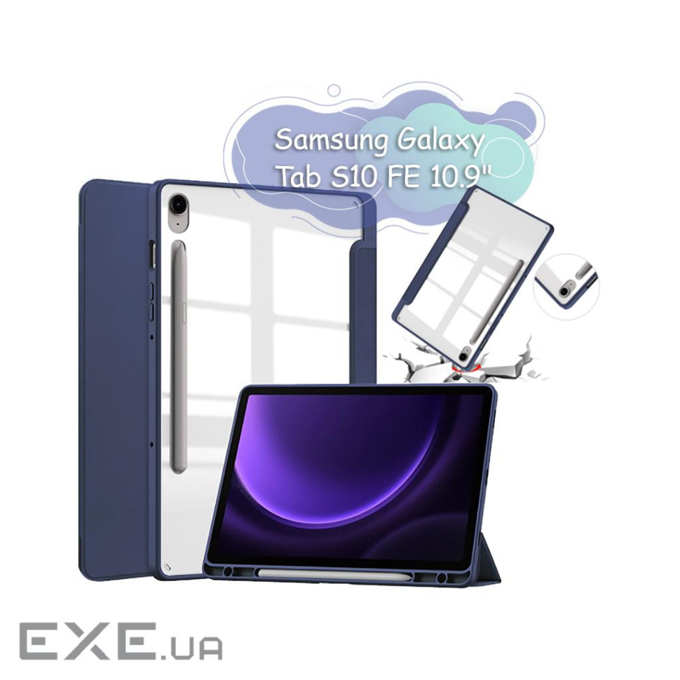 Чохол до планшета BeCover Soft Edge Samsung Galaxy Tab S10 FE (SM-X520/SM-X526) 10.9" Deep (713301)