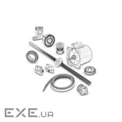 Ролик захоплення паперу HP LJ 5000/5100 NewTone (RB2-1821NT)