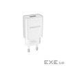 Зарядний пристрій BOROFONE BA20A Sharp charger White (BA20AW)