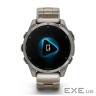Смарт-годинник Garmin fenix 8 47mm, AMOLED, Saph, Ti/Bare/Graphite w/TiBand,Excl, GPS (010-02904-40)