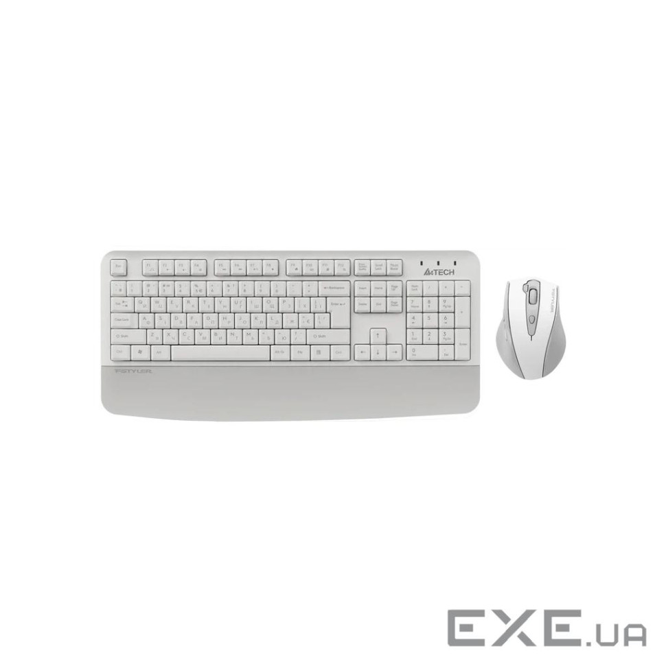 Комплект A4Tech FG2500S Plus Wireless UA White (4711421003278)