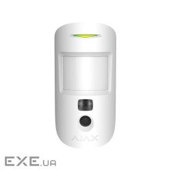 Датчик руху Ajax MotionCam HDR white