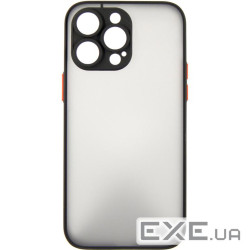 Чохол для мобільного телефону Dengos Matte iPhone 14 Pro Max (black) (DG-TPU-MATT-126)