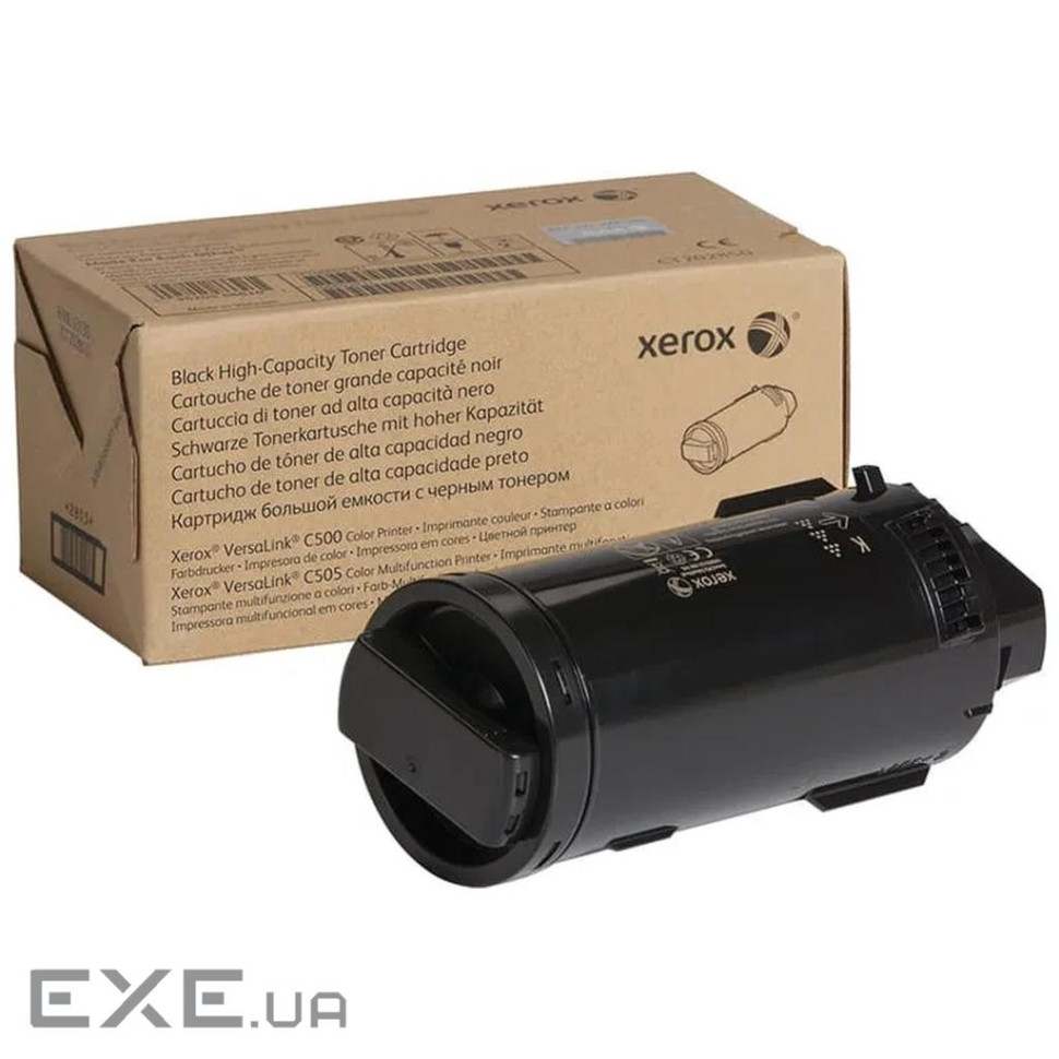 Тонер-картридж Xerox VL C50X black 12K (106R03876)