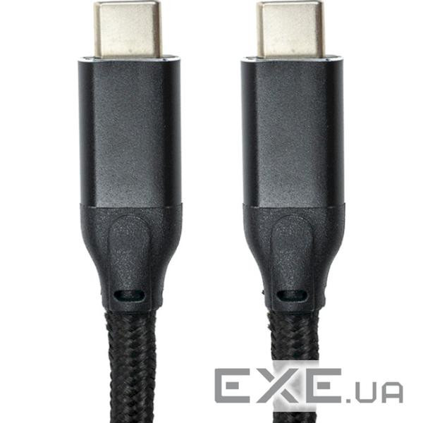 Кабель SAN GUAN USB 3.0 Type-C/Type-C PD 60W 3м Black (CA914104)