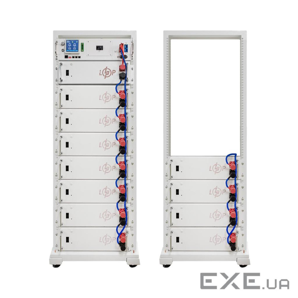 Аккумулятор LP LiFePO4 Battery HVM 614,4V 100Ah (61440 Wh) BMS 160А P AB Lrack white (37928)