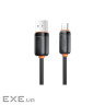 Дата кабель USB 2.0 AM to USB-C 1.0m 3A black XO (NB302-AC.black)