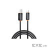 Дата кабель USB 2.0 AM to USB-C 1.0m 3A black XO (NB302-AC.black)