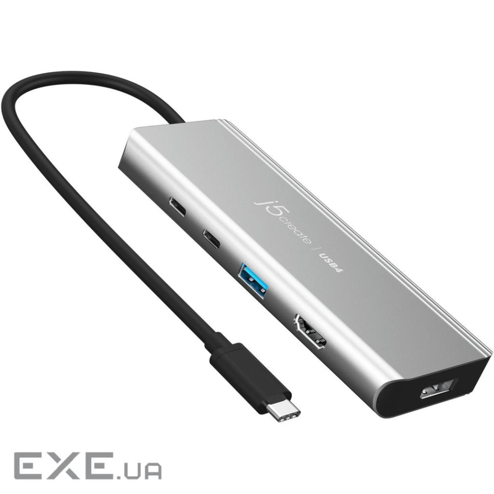 Багатопортовий мультиадаптер J5create JCD401-N, USB-C 7-в-1