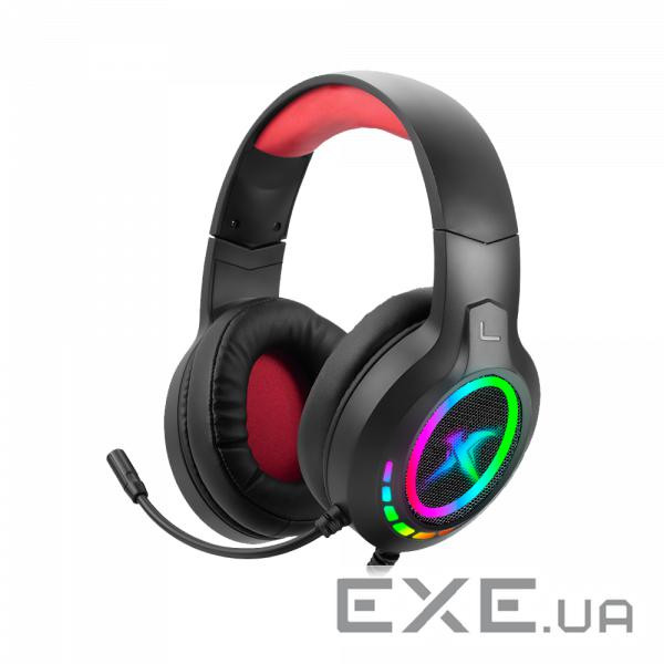 Навушники XTRIKE ME GH-904 Black, Mini jack 3.5 мм + USB, накладні, з мікрофоном, пі (6932391924471) (6932391924471)