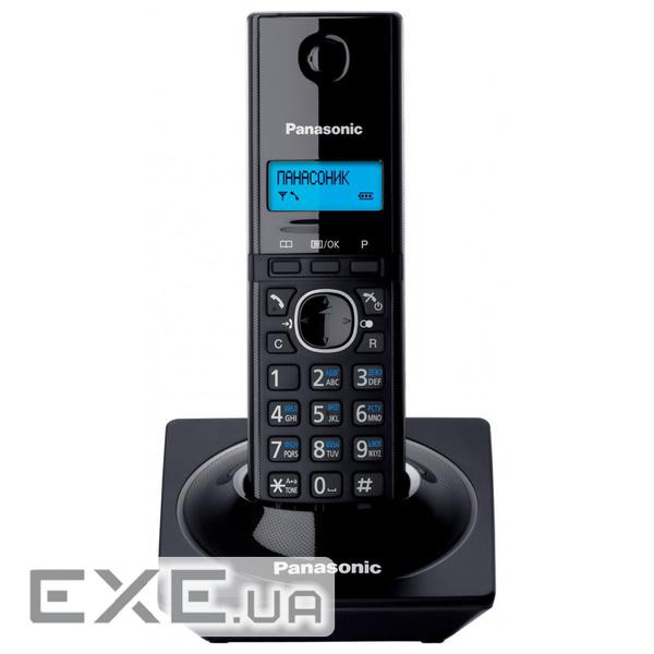Радіотелефон Panasonic DECT KX-TG1711UAB Piano Black