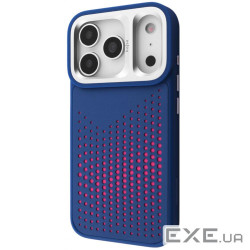 Чехол Kajsa Circle with Magnetic Ring iPhone 17 Pro blue (65325 blue)