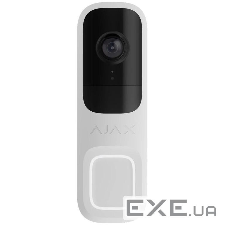 Відеодзвінок Ajax Doorbell White RAL 9003