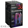Акустична система 2.0 Defender Boomer 25, 25Вт RGB/BT/FM/USB/TF/AUX/MIC, чорна (65425)