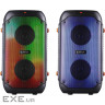 Акустична система 2.0 Defender Boomer 25, 25Вт RGB/BT/FM/USB/TF/AUX/MIC, чорна (65425)