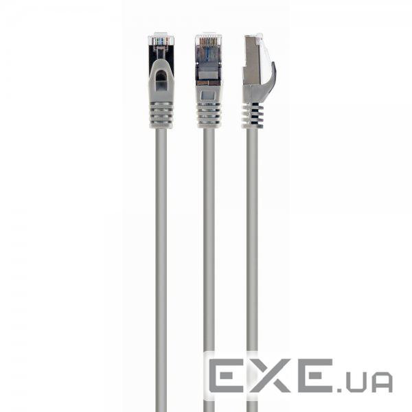 Патч-корд, S/FTP, литий, 50u" штекер з фіксатором, 40м, сірий (PP6A-LSZHCU-40M) (PP6A-LSZHCU-40M)
