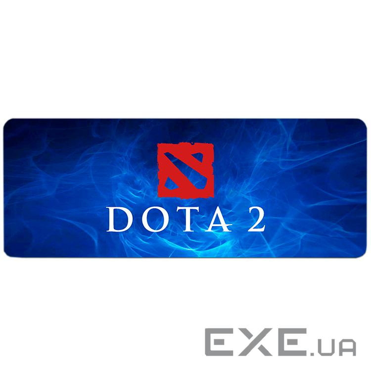 Коврик 300*700 тканинний DOTA2, толщина 3 мм , Blue, OEM (D37 / 7)