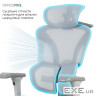 Офісне крісло OfficePro Elite OC950GLB Gray/Light Blue