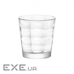 Набір склянок Bormioli Rocco Cube низьких, 245мл, h-85см, 6шт, скло (128755VTD021990) (128755VTD021990)