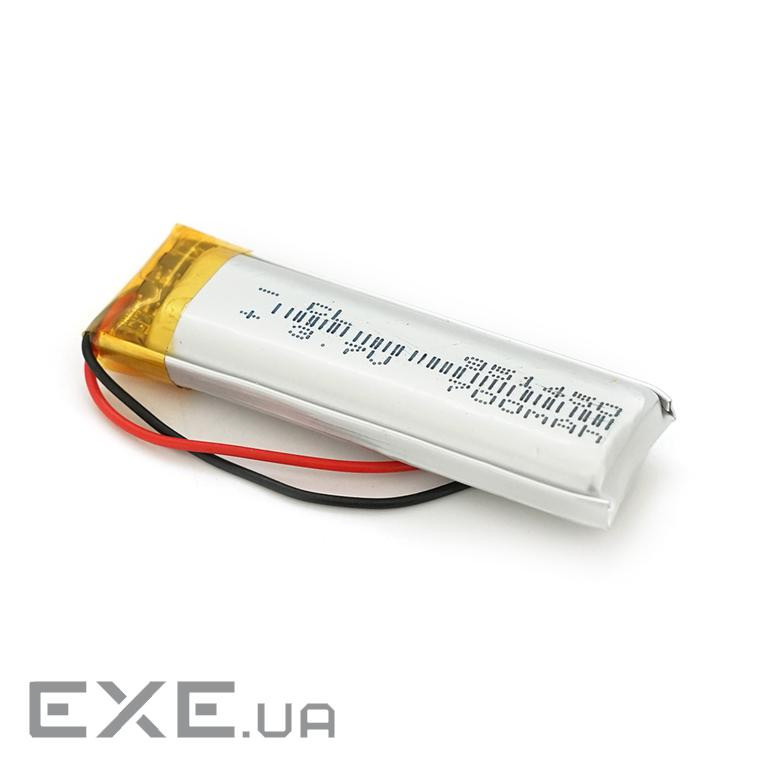 Літій-полімерний акумулятор 9,5*14*50mm (Li-ion 3.7В 700мА&middot,год) (951450) ) (951450)