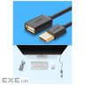 Дата кабель USB 2.0 AM/AF 1.5m US103 black Ugreen (10315) (10315_US103)