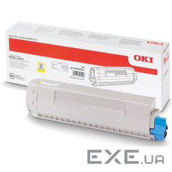 Тонер-картридж OKI MC853/873/883-7.3K Y (45862837)