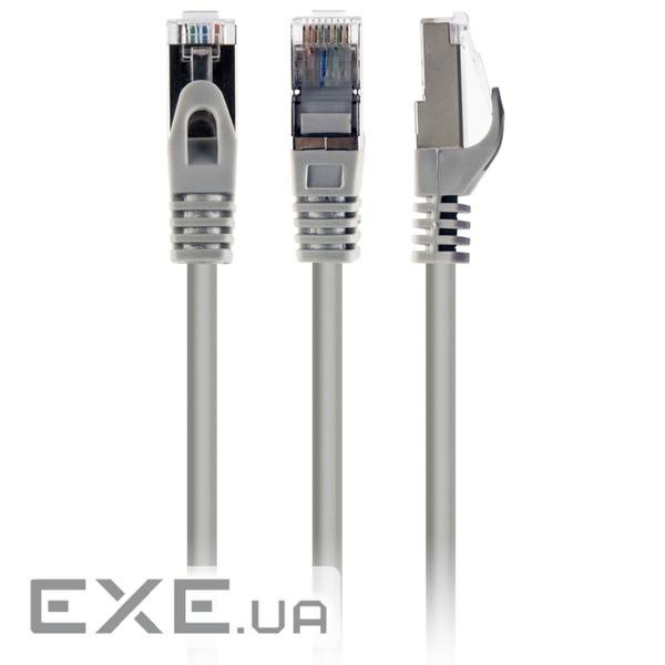 Патч корд PP6A-LSZHCU-20M, S / FTP, литий, 50u "штекер із засувкою, 20.0 м, сірий