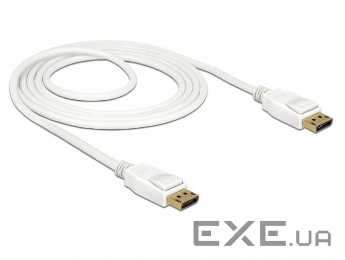 Кабель монітора-сигнальний Delock DisplayPort M/M 1.5m,v1.2 4K@60Hz (70.08.5509-60)