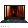 ноутбук 15.6FMI_144Hz/C7-240H/16/512/RTX 5060 8GB/ DOS/Translucent Black MSI Cybor (9S7-15Q342-1254)