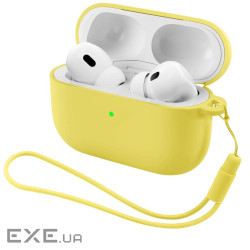 Чохол для навушників Armorstandart Silicone Case для Apple Airpods Pro 3 Yellow (ARM88303)