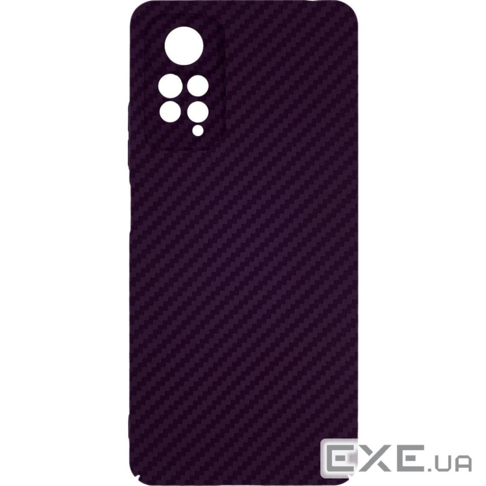 Чохол до мобільного телефона Armorstandart LikeCarbon Xiaomi Redmi Note 12 Pro 4G Purple (ARM71946)