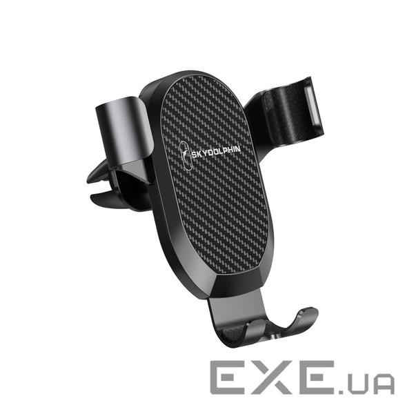 Утримувач для смартфона SkyDolphin SH08 Gravity Mount Black (SDAT-000086)