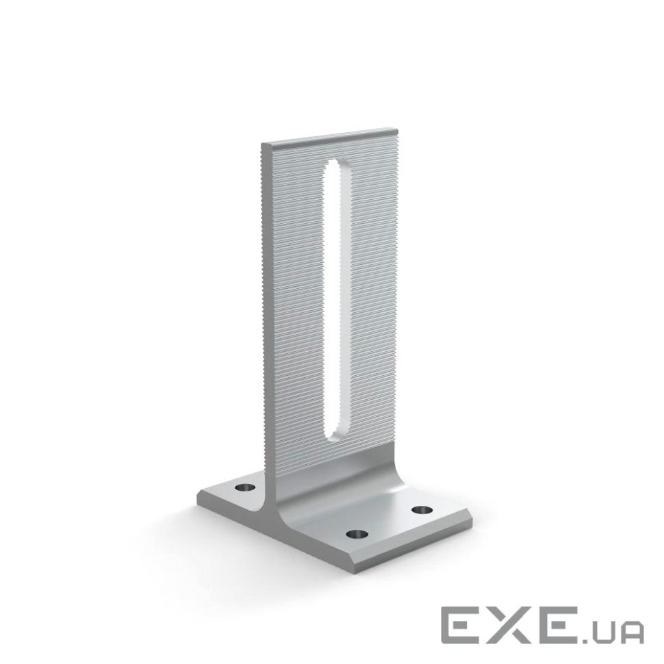 Кронштейн Т-подібний алюмінієвий (40*95.2*58 / товщина 4.5) (Т40 / 90 / 58)