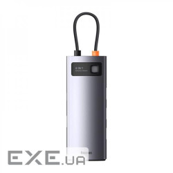 Концентратор Baseus USB-C 4-in-1 4xUSB 3.0 gray (WKWG070013)