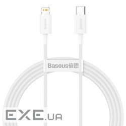 Кабель Baseus Superior Series Fast Charging Data Cable Type-C to iP PD 20W 1.5m White (CATLYS-B02)