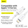 Кабель Baseus Superior Series Fast Charging Data Cable Type-C to iP PD 20W 1.5m White (CATLYS-B02)