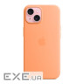 iPhone 15 Silicone Case with MagSafe - Orange Sorbet,Model A3123 (MT0W3ZM/A)