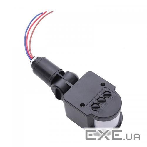 Датчик руху, відстань макс. 12м, 220V макс. навантаження 100Вт, Black (YT-DDFS220B / 100B) , Black (YT-DDFS220B / 100B)