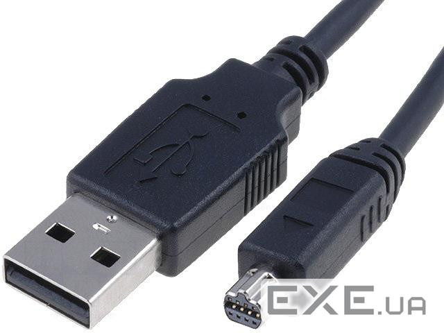 Кабель пристроїв Delock (Germany) USB2.0 A-> mini 8p M / M 1.8m, Nikon + Ferrite (70.08.2218-50)