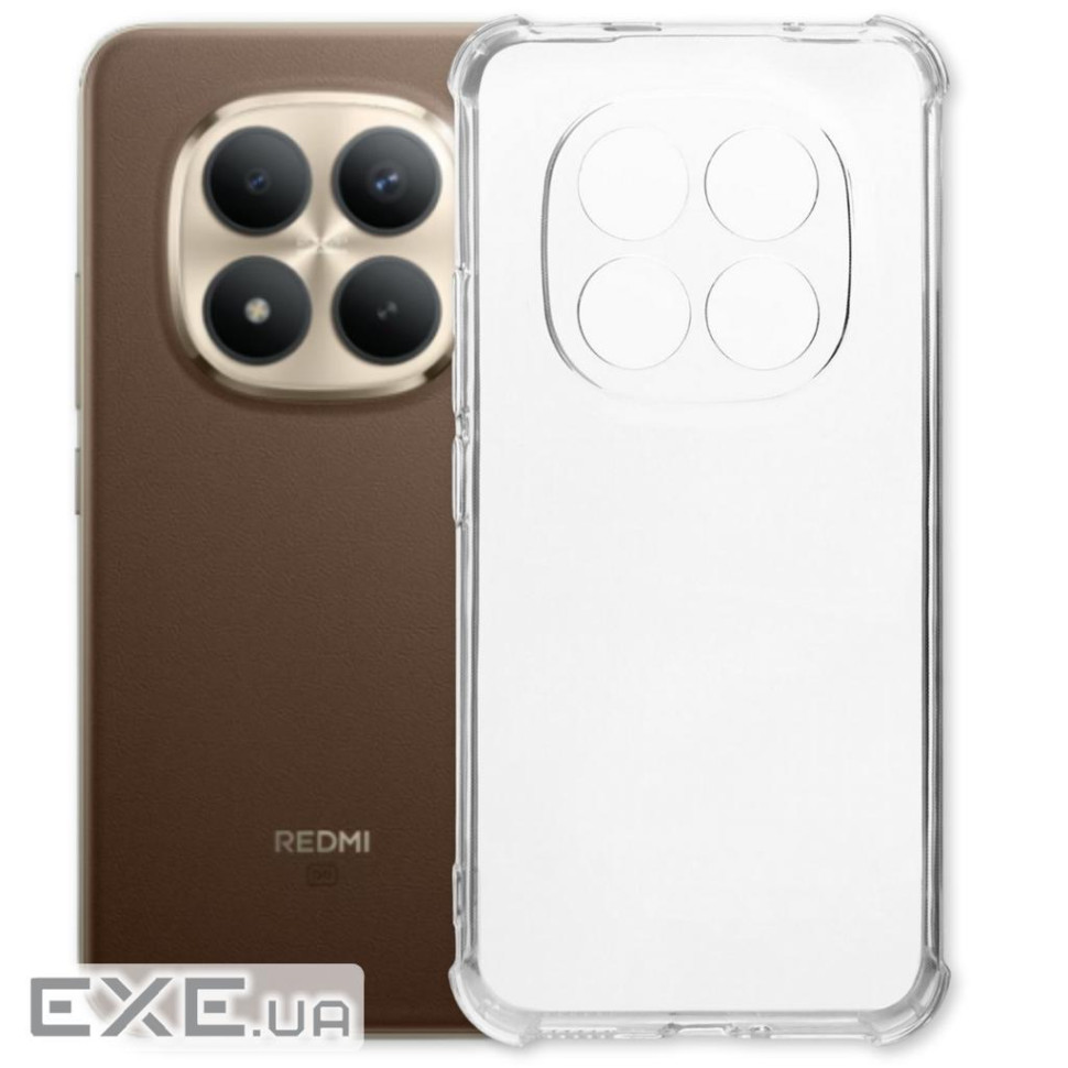 Чeхол-накладка BeCover Anti-Shock для Xiaomi Redmi Note 15 Pro Plus 5G Clear (714912)