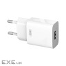 Зарядний пристрій XO L99 USB 12W + cable USB to Lightning white (L99-L-WH)