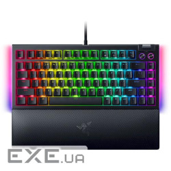 Клавіатура RAZER BlackWidow V4 75% Orange Switch Black (RZ03-05000100-R3M1)