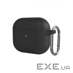 Чохол для навушників Armorstandart Hang Case для Apple AirPods 3 Black (ARM60308)