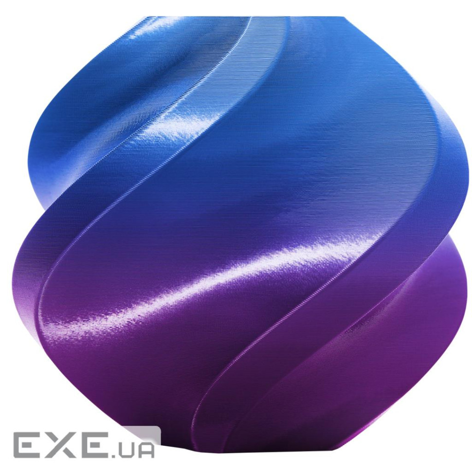 Пластик для 3D-принтера Bambu Lab PLA Silk Multi-Color 1,75mm 1kg Aurora Purp (A05-M4-1.75-1000-SPL)