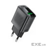 Зарядний пристрій Acefast USB-A 20W + Type-C cable A90 Fast Charger Black (6974316280064)