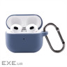 Чохол Silicone Case New for AirPods 4 lavender gray (60089 lavender gray)