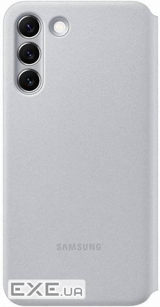 Чохол Samsung Smart LED View Cover для смартфона Galaxy S22+ (S906) Light Gray (EF-NS906PJEGRU)